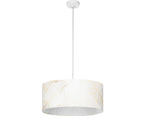 Pendul Bucamaranga, Textil Alb/Auriu