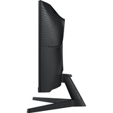 Monitor Gaming Curbat LED VA Samsung Odyssey G5 27", QHD (2560x1440), 165Hz, 1ms, AMD FreeSync™, HDR10, 1000R, HDMI, DIsplay Port, Jack, VESA, negru