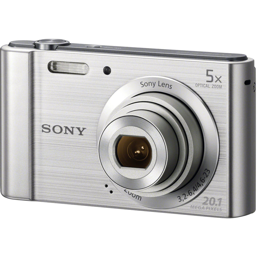 Aparat foto digital Sony Cyber-Shot DSC-W800, 20MP, Silver