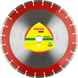 Disc de debitare diamantat Klingspor DT350B EXTRA 350X3X25.4mm