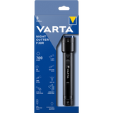 Lanterna LED reincarcabila Varta Night Cutter F30R, 700 lm, USB, Li-Ion 2600 mAh, IPX4, Aluminiu