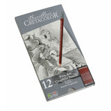 Set de creioane, Creatcolor, 12 piese, 2H, F, HB-9B