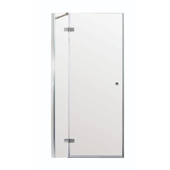 Usa Pendulanta Pentru Nisa Radaway Twist Dwj 70x190 Cm, Sticla Securizata Transparenta, Profil Crom