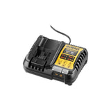 Incarcator compact slim acumulatori DeWALT DCB1104 XR compatibilitate multipla, incarca toate bateriile DeWALT de 10,8V, 12V, 14,4V si 18V XR Li-Ion, sistem de incarcare in 2 etape, indicator LED