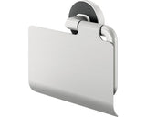Suport Pentru Role De Hartie Igienica Tiger Cooper Inox/negru, Cu Aparatoare