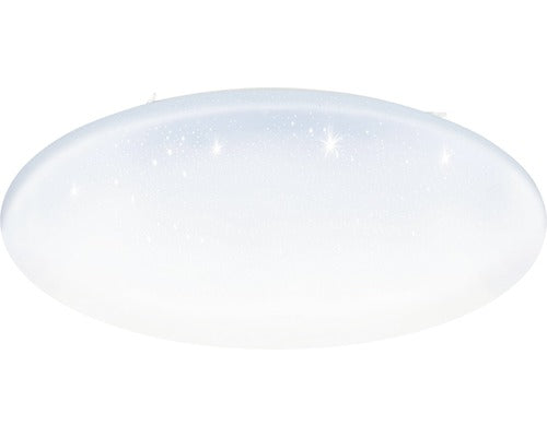 Plafoniera Eglo Crosslink 40w 5000 Lumeni, Lumina Rgbw, Alb Cu Cristale