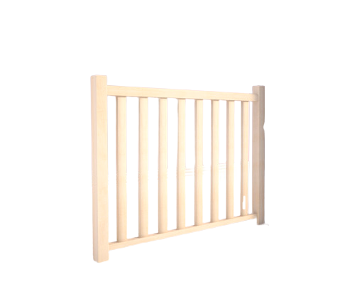 Balustrada Etaj Square Luxe 154x100 cm Fag