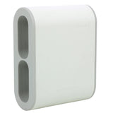 Adaptor priza Legrand Revolution L049400, 4 prize laterale, 2P 6A, 16A, Alb/Gri