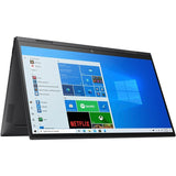 Laptop 2 in 1 HP ENVY x360 Convert 15-eu0026nn, AMD Ryzen 7 5700U pana la 4.3GHz, 15.6" FHD Touch, 16GB, SSD 1TB, AMD Radeon, Windows 10 Home, Negru