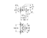 Baterie cada monocomanda Start Loop 23355000 Grohe