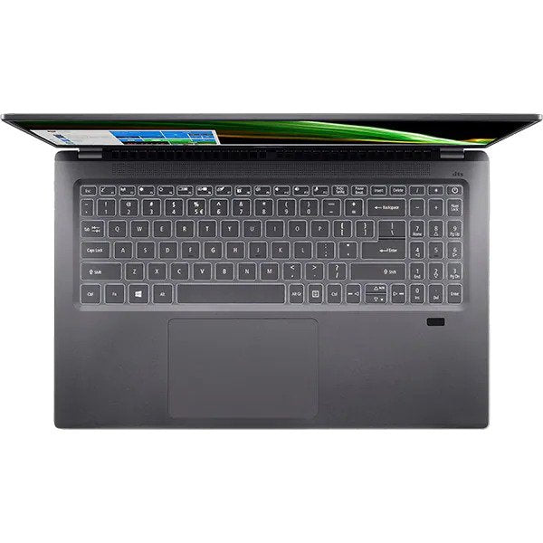 Laptop ACER Swift 3 SF316-51, Intel Core i5-11300H pana la 4.4GHz, 16.1" Full HD, 16GB, SSD 512GB, Intel Iris Xe Graphics, Free Dos, Metallic gray