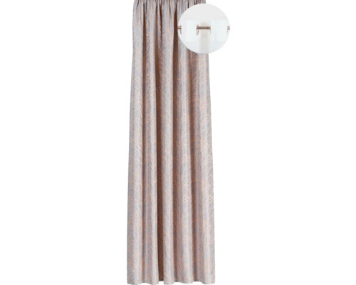 Draperie Cu Inele Norrland Gri/auriu 140x245 Cm
