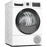 Uscator de rufe Bosch WQG14500BY, Pompa de caldura, 9 kg, Clasa A++, TouchControl, AutoDry, Alb