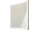 Oglinda Baie Cordia Classic Line 65x60 Cm Rama Argintie