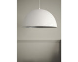 Pendul Nashira E27 Max. 1x42w, Culoare Alb/argintiu