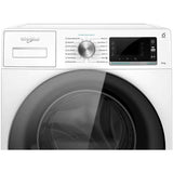 Masina de spalat rufe Whirlpool Supreme Silence W6W045WBEE, 10 kg, 1400 rpm, Clasa B, Al 6-lea Simt, Motor Zen Direct Drive, FreshCare+, Steam Refresh, Steam Hygiene, Display LCD, Alb