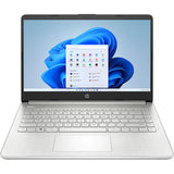 Laptop HP 14s-dq5001nq cu procesor Intel® Core™ i7-1255U pana la 4.7 GHz, 14", Full HD, 16GB DDR4, 1TB SSD, Intel® Iris® Xe Graphics, Windows 11 Home, Natural Silver