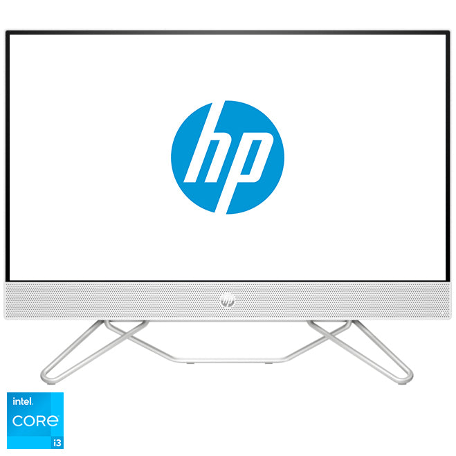 Sistem All-in-One HP 24-cb1000nq PC cu procesor Intel® Core™ i3-1215U pana la 4.40 GHz, Alder Lake, 23.8", Full HD, 8GB, 256GB SSD, Intel® UHD Graphics, FreeDOS