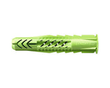 Dibluri Plastic Fara Surub Fischer Ux Green 8x50 Mm, 40 Bucati, Cu Guler