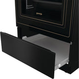 Aragaz GORENJE GECS5B70CLB, 4 arzatoare, Electric, L 50 cm, Grill, Negru