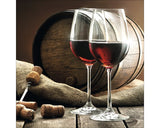 Tablou Sticla Red Wine Iv 20x20 Cm
