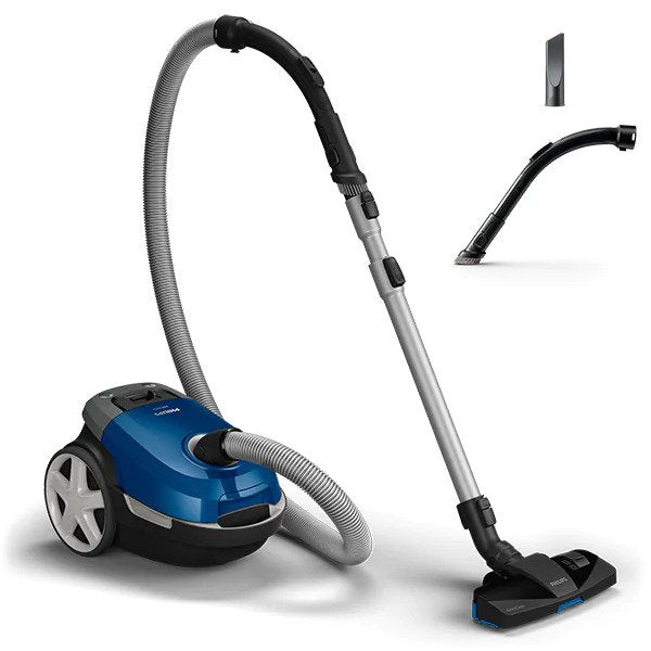 Aspirator Compact Cu Sac Philips Series 3000 Performer, 900 W Cu Filtru Antialergeni, albastru