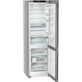 Combina frigorifica Liebherr CNsfd 5723, 371 l, NoFrost, EasyFresh, DuoCooling, EasyTwist-Ice, BluPerformance, Clasa D, 201.5 cm, Inox