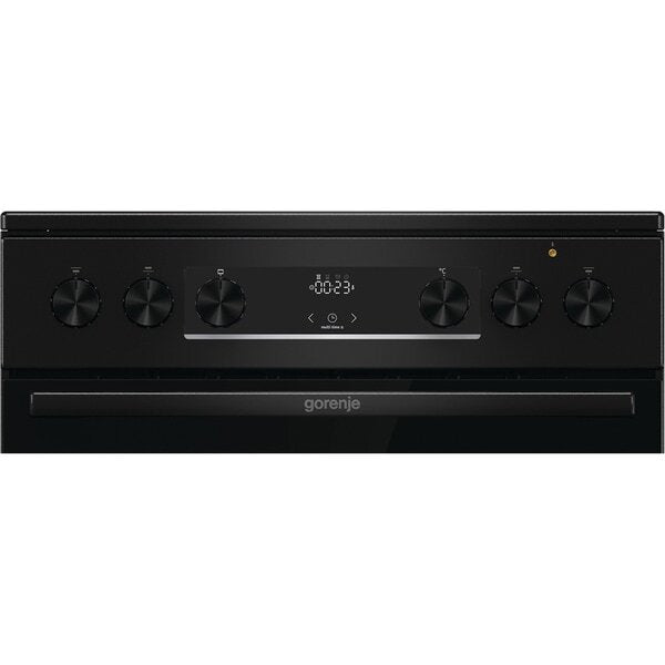 Aragaz GORENJE GEC6C61BMB, 4 arzatoare, Electric, L 60 cm, Negru
