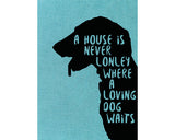 Tablou Loving Dog 50x70 Cm