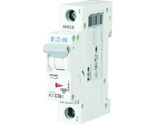 Disjunctor Electric Modular Eaton Xpole 1p 16a 10ka, Curba B