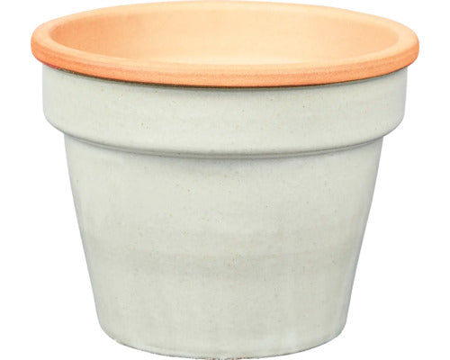 Ghiveci Lafiora Ø 34 Cm H 26, 5 Cm Argila Alb