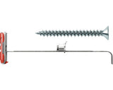 Dibluri Universale Multifunctionale Cu Surub Fischer Duotec Ø10x50 Mm, 10 Bucati, Pentru Perete Fals Sau Zidarie