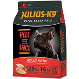 Hrana uscat pentru caini, Julius K9 Adult Vital Essentials, Super-premium, Vita si Orez, 3kg
