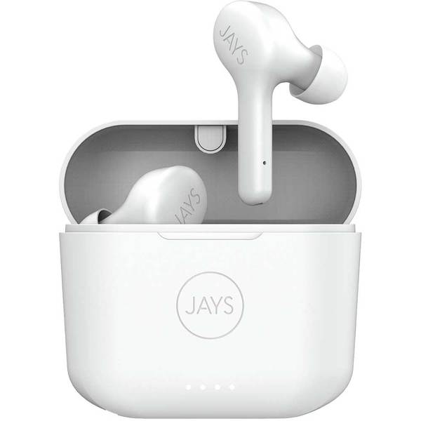 Casti Jays f-Five True Wireless Alb