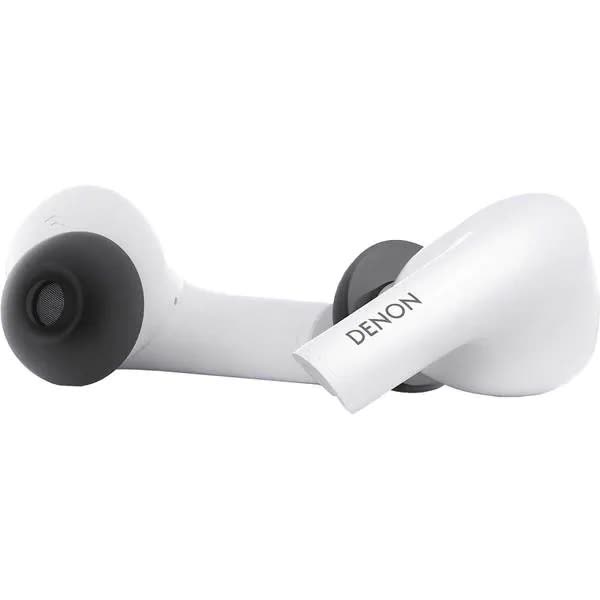 Casti DENON AH-C630W, True Wireless, Bluetooth, In-Ear, Microfon, Alb