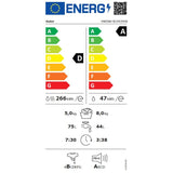 Masina de spalat rufe cu uscator Haier HWD80-B14939S8-S, motor Direct Motion, clasa A, 8/5 kg, 1400 rpm, ABT, Refresh, antracit