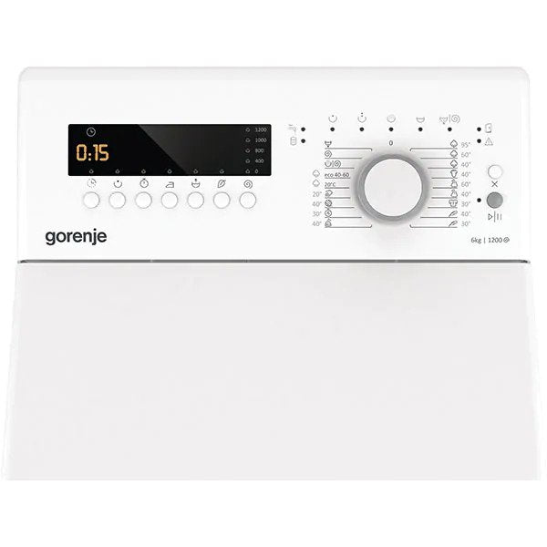 Masina de spalat rufe verticala GORENJE WNT62112, 6 kg, 1200rpm, Clasa D, Alb