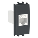 Priza date RJ45 cat5, 1M, negru