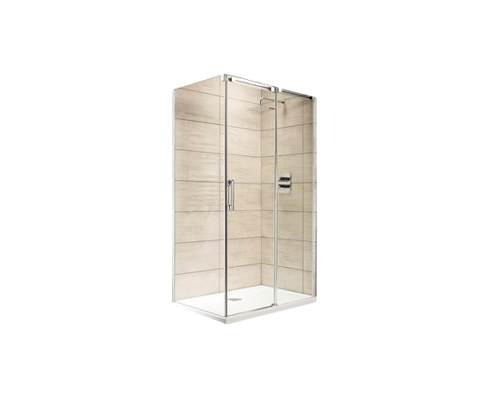 Usa dus Radaway Espera KDJ/DWJ, 60x200 cm, Dreapta, Sticla Securizata Transparenta, Profil Crom
