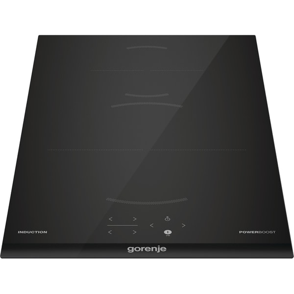 Gorenje GI3201BC Plita incorporata cu inductie, 30 cm, 2 zone de gatit, Protectie impotriva arsurilor, Negru