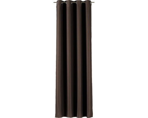 Draperie Cu Inele Blackout Gri 140x245 Cm