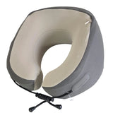 Pernă de Călătorie pentru Gât Tip U, Suport Cervical Ergonomic, pentru Avion, Mașină și Călătorii