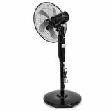 Ventilator cu Picior DUOGUO FS40B-P 16 Inch, Telecomandă, 6 Trepte de Viteză, Timer și Oscilare