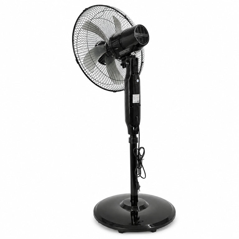 Ventilator cu Picior DUOGUO FS40B-P 16 Inch, Telecomandă, 6 Trepte de Viteză, Timer și Oscilare