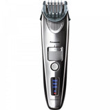 Trimmer Panasonic ER-SB60-S803, lavabil, motor liniar de mare viteza, 1-10mm, 19 de trepte, accesoriu pentru finisare precisa, Li-ion, Argintiu, Argintiu