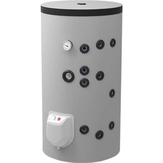 Boiler termoelectric cu doua serpentine, Eldom FV15060S2 , 3000W, 150 l, montaj pe sol, 0.8 Mpa