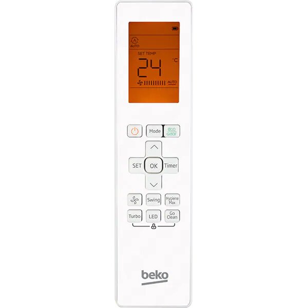 Aer Conditionat BEKO BEHPGH120, 12000 BTU, A++/A+, Inverter, kit instalare inclus, Alb