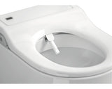 Vas WC Suspendat Roca Inspira In-Wash inteligent, Inclunde Capac, Evacuare Orizontala, Alb