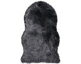 Covor Blana Artificiala Neagra 55x80 Cm