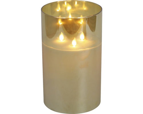 Lumanari In Sticla Lafiora 3 Led Uri Ø 15 Cm H 25 Cm